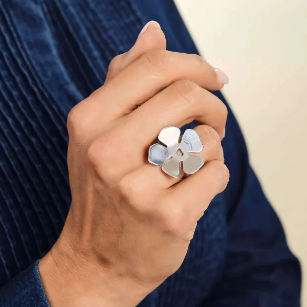 James Avery Artisan Jewelry Rings-Floral Silhouette Ring