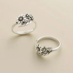 James Avery Artisan Jewelry Rings-Floral Wrap Ring