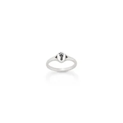 James Avery Artisan Jewelry Rings-Footprint And Hearts Ring