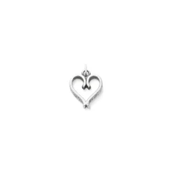 James Avery Artisan Jewelry Charms-Forever And Always Heart Charm