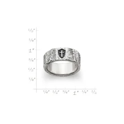 James Avery Artisan Jewelry Rings-Forged Faith, Hope And Love Ring