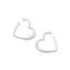 James Avery Artisan Jewelry Earrings-Forged Hearts Hoops