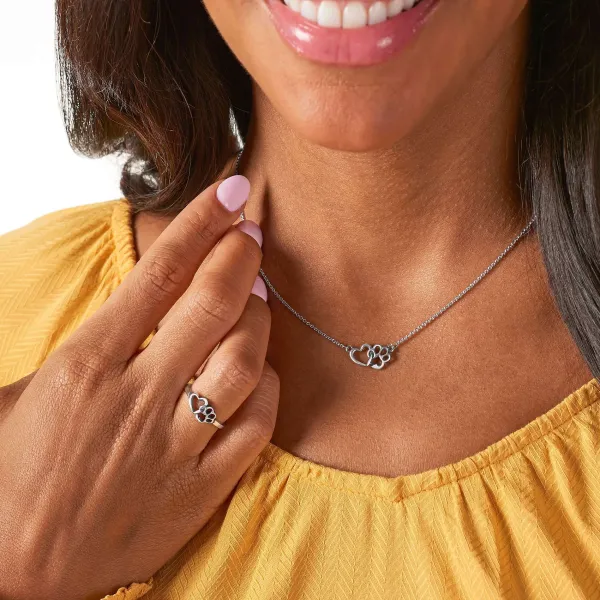 James Avery Artisan Jewelry Rings-Furry Friends Heart Ring