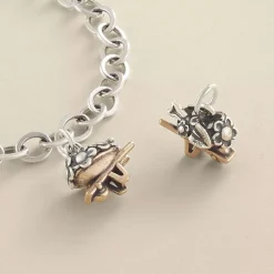 James Avery Artisan Jewelry Charms-Garden Wheelbarrow Charm
