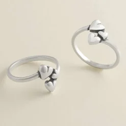 James Avery Artisan Jewelry Rings-Gathered Hearts Ring