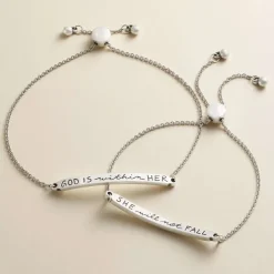 James Avery Artisan Jewelry Bracelets-God Is Within Her Slider Bracelet