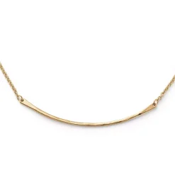 James Avery Artisan Jewelry Necklaces And Chains-Hammered Crescent Changeable Charm Necklace