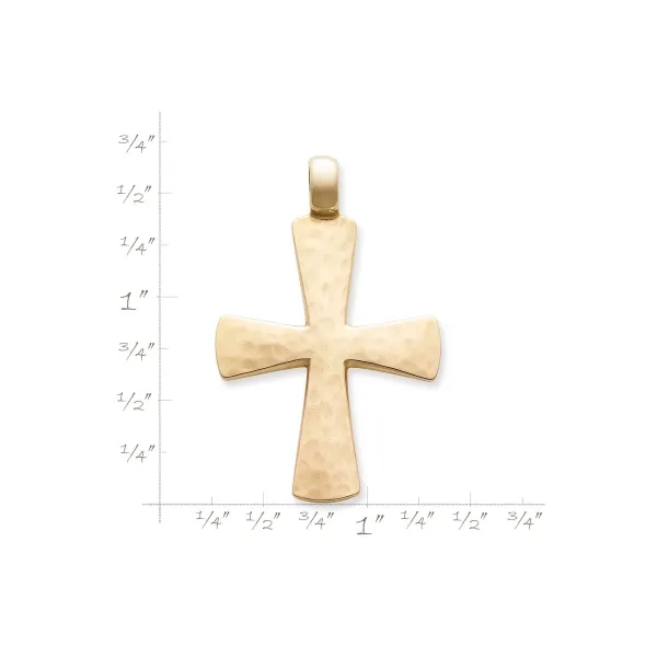 James Avery Artisan Jewelry Pendants-Hammered Cross Pendant