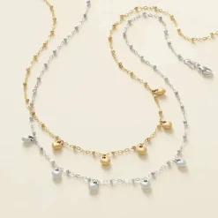 James Avery Artisan Jewelry Necklaces And Chains-Heart Drops Necklace