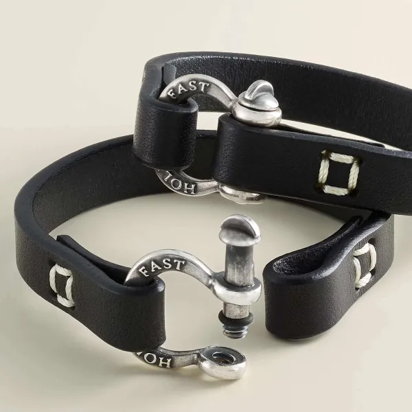 James Avery Artisan Jewelry Bracelets-Hold Fast Leather Bracelet