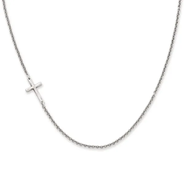 James Avery Artisan Jewelry Necklaces And Chains-Horizon Cross Necklace