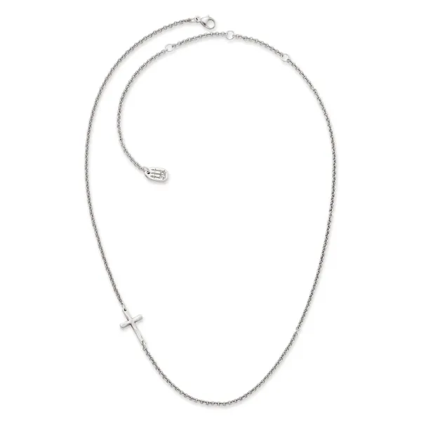 James Avery Artisan Jewelry Necklaces And Chains-Horizon Cross Necklace