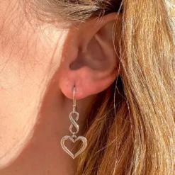 James Avery Artisan Jewelry Earrings-Infinite Love Dangle Earrings