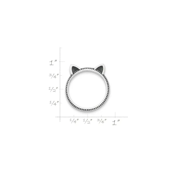 James Avery Artisan Jewelry Rings-Kitten Ears Ring