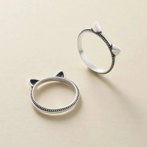James Avery Artisan Jewelry Rings-Kitten Ears Ring