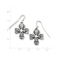 James Avery Artisan Jewelry Earrings-La Primavera Cross Dangle Earrings