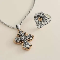 James Avery Artisan Jewelry Pendants-La Vida Nueva Cross Pendant