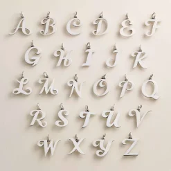 James Avery Artisan Jewelry Charms-Large Script Initial Charm