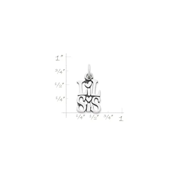 James Avery Artisan Jewelry Charms-Lil Sis Charm