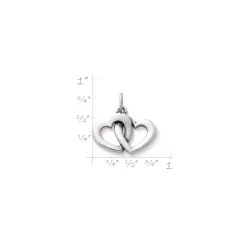 James Avery Artisan Jewelry Charms-Linked Hearts Charm