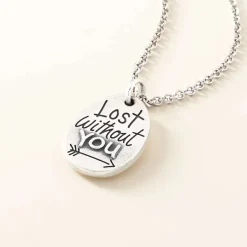 James Avery Artisan Jewelry Charms-Lost Without You Charm