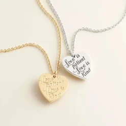 James Avery Artisan Jewelry Charms-Love Is Patient Heart Charm