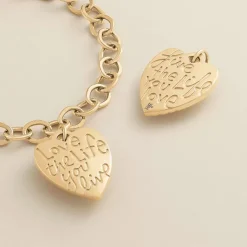 James Avery Artisan Jewelry Charms-Love The Life You Live Charm