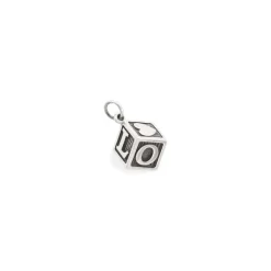 James Avery Artisan Jewelry Charms-Love U Wooden Block Charm