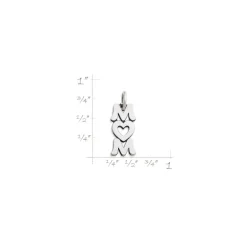 James Avery Artisan Jewelry Charms-Love You Mom Charm