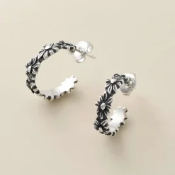 James Avery Artisan Jewelry Earrings-Margarita Hoops