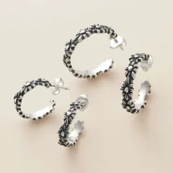 James Avery Artisan Jewelry Earrings-Margarita Hoops