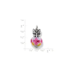 James Avery Artisan Jewelry Charms-Mariposa Art Glass Charm