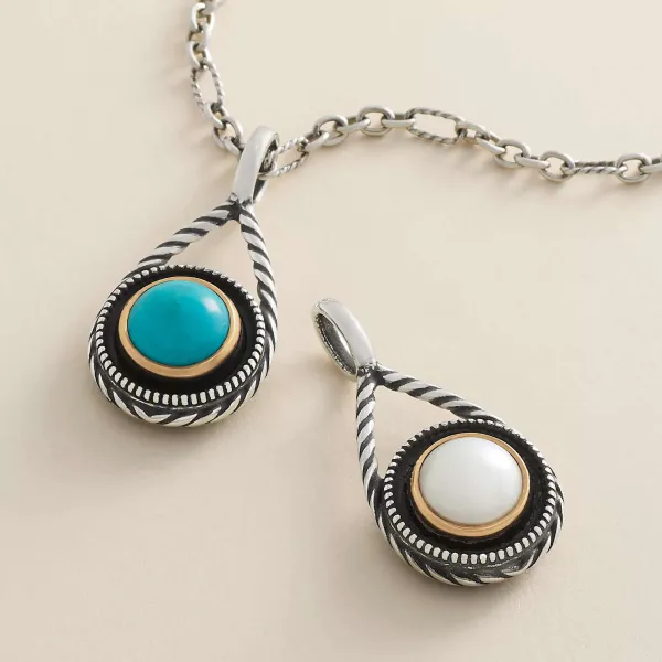 James Avery Artisan Jewelry Pendants-Marjan Gemstone Pendant