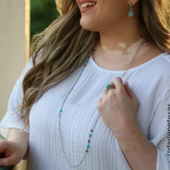 James Avery Artisan Jewelry Necklaces And Chains-Marjan Necklace With Turquoise