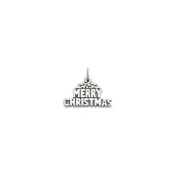 James Avery Artisan Jewelry Charms-Merry Christmas Charm