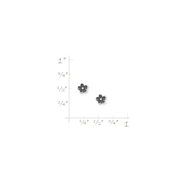 James Avery Artisan Jewelry Earrings-Mini Flower Studs