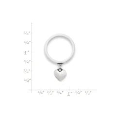 James Avery Artisan Jewelry Rings-Mini Heart Charm Dangle Ring