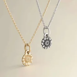 James Avery Artisan Jewelry Charms-Mini Sunflower Charm