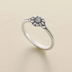 James Avery Artisan Jewelry Rings-Mini Sunflower Ring
