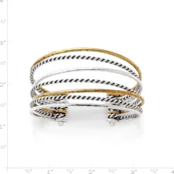 James Avery Artisan Jewelry Bracelets-Multi-Layered Cuff Bracelet