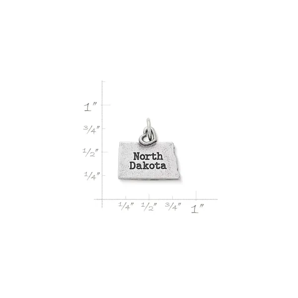 James Avery Artisan Jewelry Charms-My North Dakota Charm