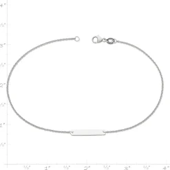 James Avery Artisan Jewelry Bracelets-Petite Engravable Horizon Anklet