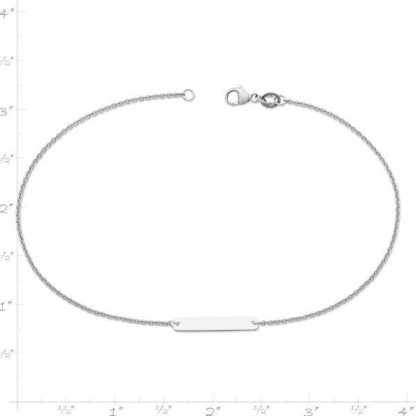 James Avery Artisan Jewelry Bracelets-Petite Engravable Horizon Anklet