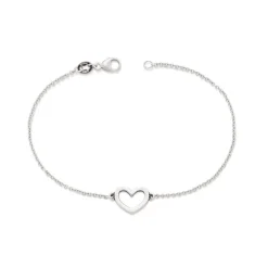 James Avery Artisan Jewelry Bracelets-Petite Heart Link Bracelet