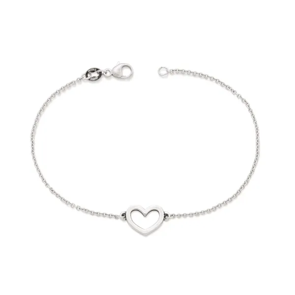 James Avery Artisan Jewelry Bracelets-Petite Heart Link Bracelet