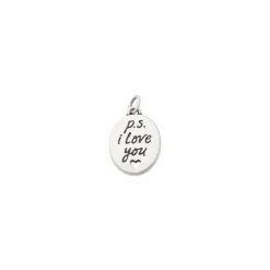 James Avery Artisan Jewelry Charms-P.S. I Love You Charm