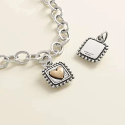James Avery Artisan Jewelry Charms-Radiant Heart Charm