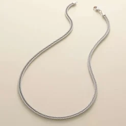 James Avery Artisan Jewelry Necklaces And Chains-Rectangle Foxtail Necklace