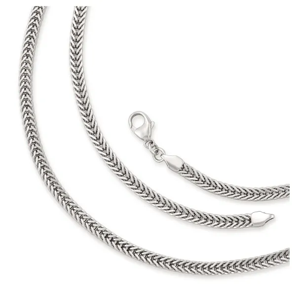 James Avery Artisan Jewelry Necklaces And Chains-Rectangle Foxtail Necklace