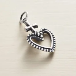 James Avery Artisan Jewelry Charms-Sacred Heart Charm